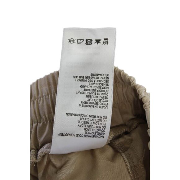 Blanc Noir Womens Camouflage Print Drawstring Cargo Joggers Beige Size M - Picture 6 of 6